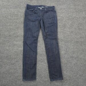 William Rast Jeans Womens 31 Dark Wash Denim Stretch Skinny Casual‎ Preppy Logo